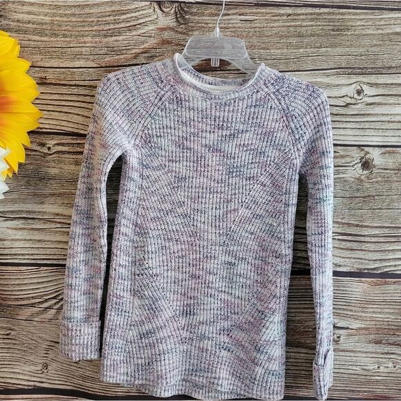 "Style & Co " Woman's long sleeve sweater Size:PD Spacedye Pastel,  crewneck NWT - Picture 1 of 8